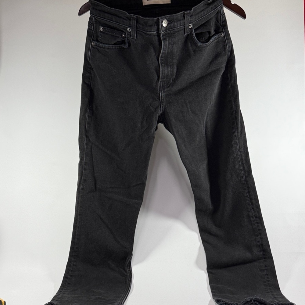 Reformation Women's size 28 Straight Black Jeans